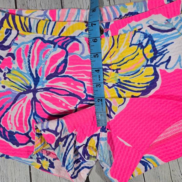 Lilly Pulitzer Adie Swept‎ By The Tides Shorts 00 - Picture 9 of 9